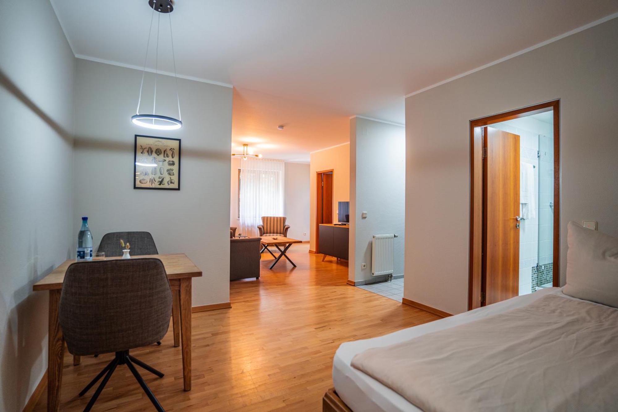 Hotel Cityhome Am Kurpark Бад-Зальцуфлен Экстерьер фото