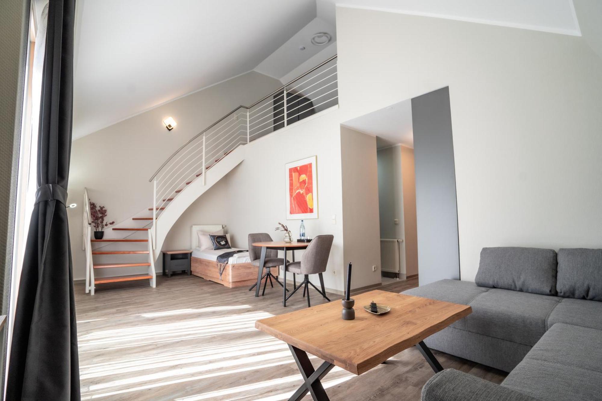 Hotel Cityhome Am Kurpark Бад-Зальцуфлен Экстерьер фото